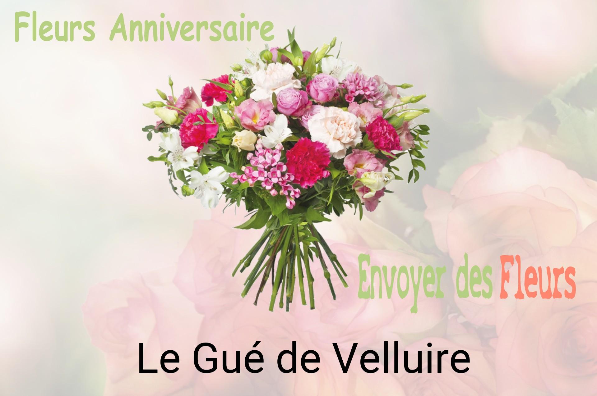 Bouquet de fleurs d’anniversaire livré à Le Gué-de-Velluire